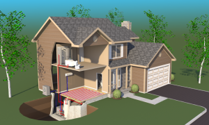 air to water heat pump
